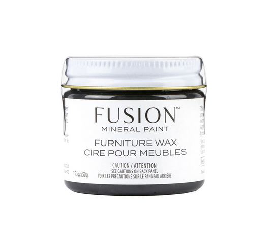 Fusion Mineral Paint – Furniture Wax - Black - 50 gr