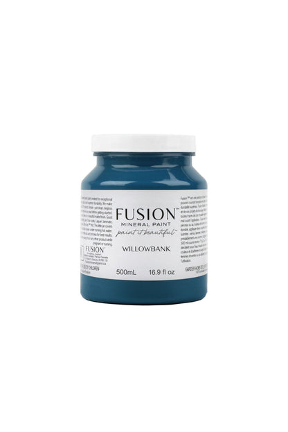 Bote Fusion Mineral Paint Willowbank azul navy 37ml 500ml