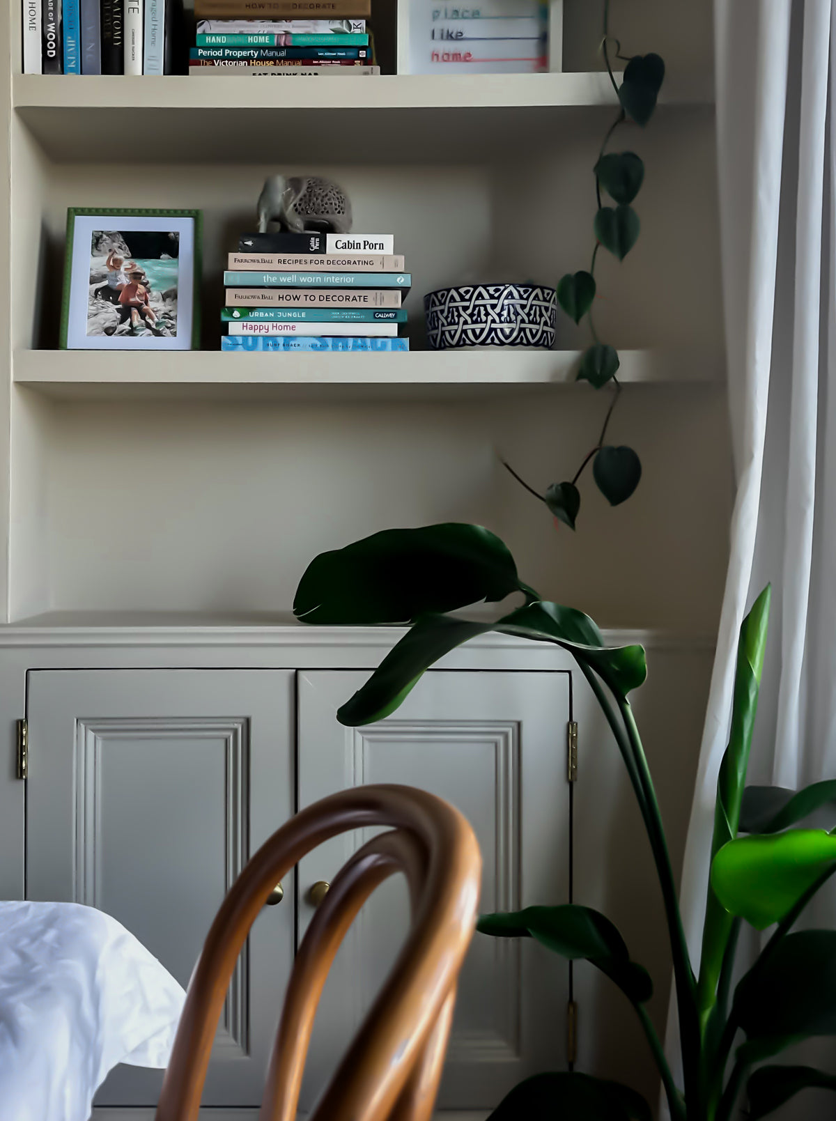 Estancia decorada con Wall Paint Canvas de Annie Sloan