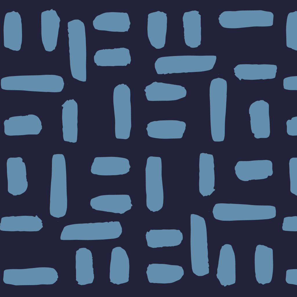 Diseño digital del stencil Brushwork Tile, 
